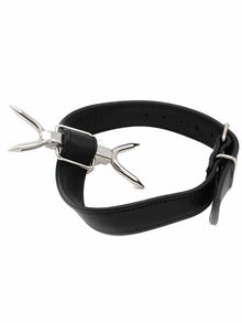 BDSM Halsband mit Gabel - einstellbar
