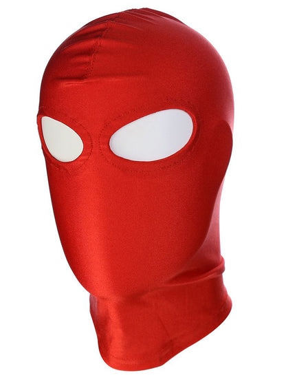 Spandex Maske, offene Augen rot