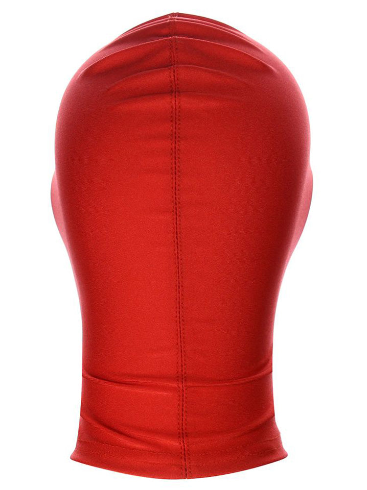Spandex Maske, offene Augen rot