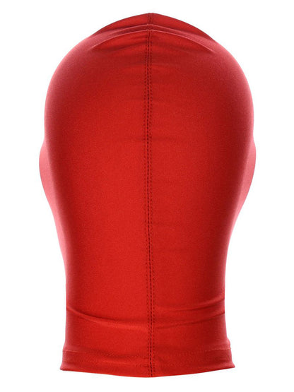 Spandex Maske, gepolsterte Augen, geschlossen rot