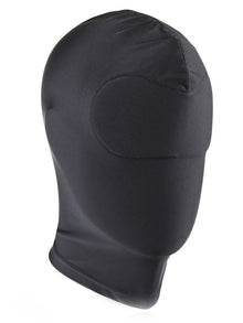 Spandex Maske, gepolsterte Augen, geschlossen schwarz