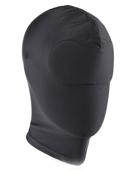 Spandex Maske, gepolsterte Augen, geschlossen schwarz