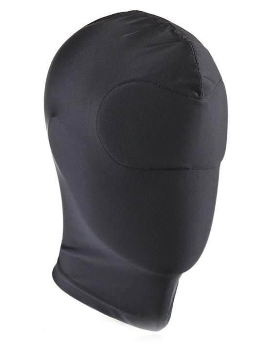 Spandex Maske, gepolsterte Augen, geschlossen schwarz