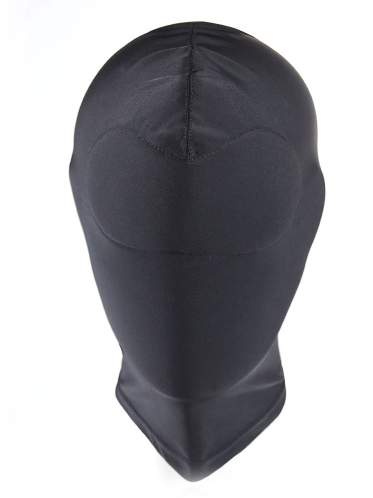 Spandex Maske, gepolsterte Augen, geschlossen schwarz