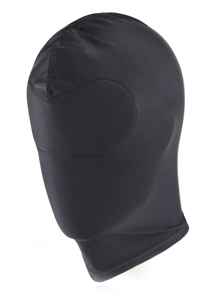 Spandex Maske, gepolsterte Augen, geschlossen schwarz