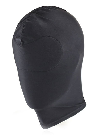 Spandex Maske, gepolsterte Augen, geschlossen schwarz