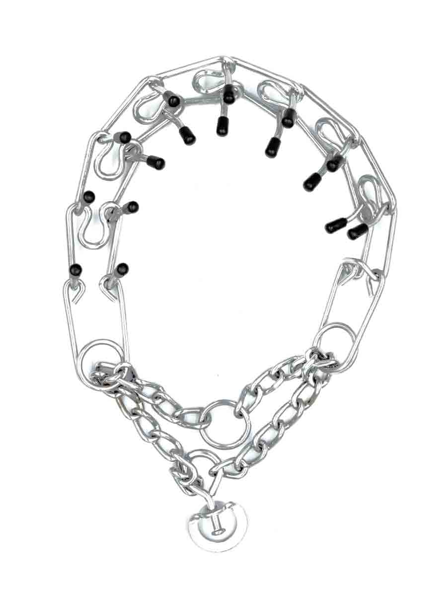 BDSM - Stachelhalsband - Würgeband mit Noppen