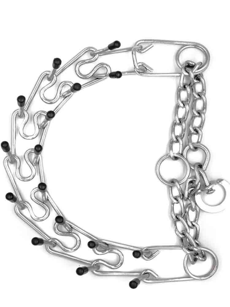BDSM - Stachelhalsband - Würgeband mit Noppen