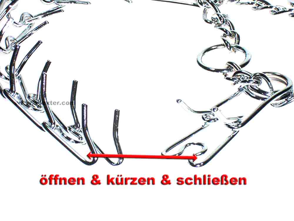 BDSM - Stachelhalsband - Würgeband mit Noppen