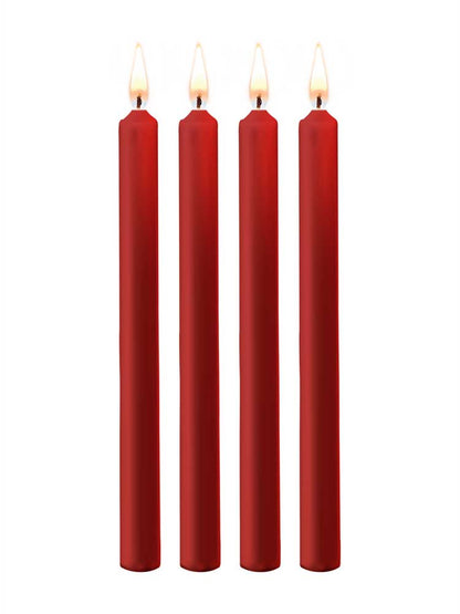 BDSM Teasing Tropfkerzen 18cm rot
