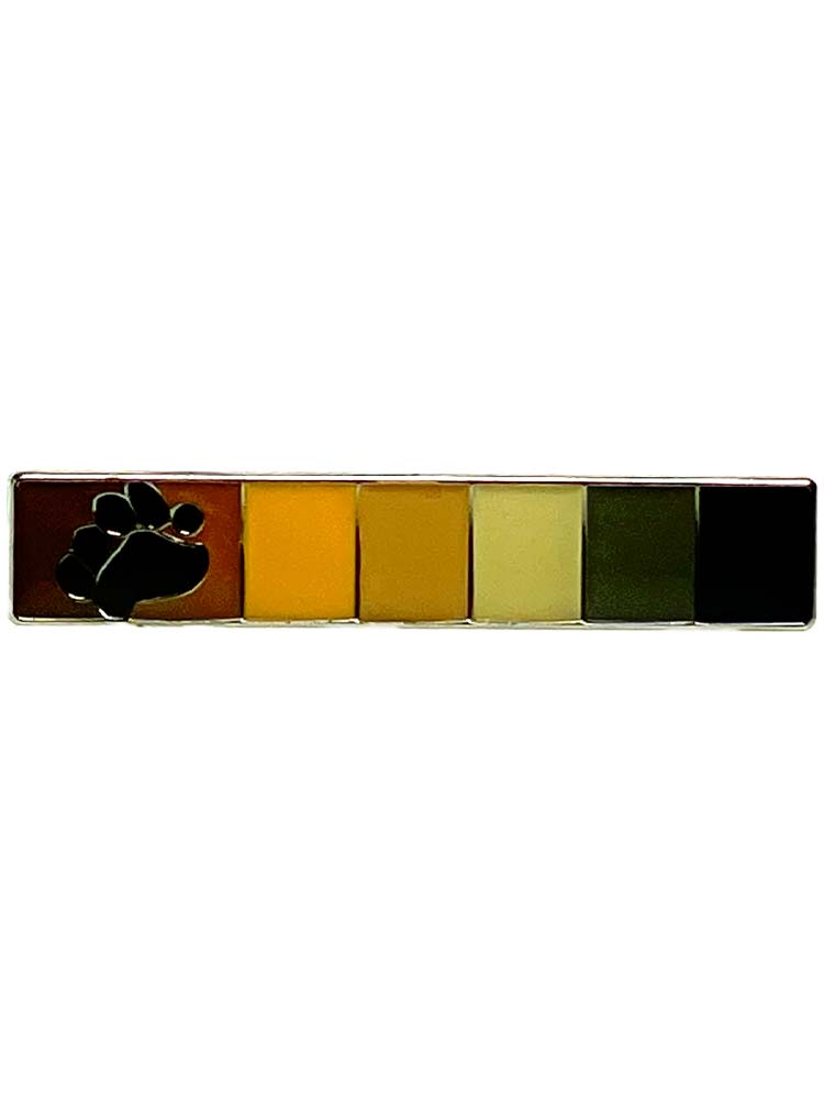 Bear Pride Anstecker Pin lang