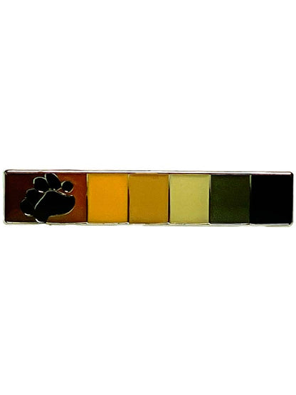 Bear Pride Anstecker Pin lang