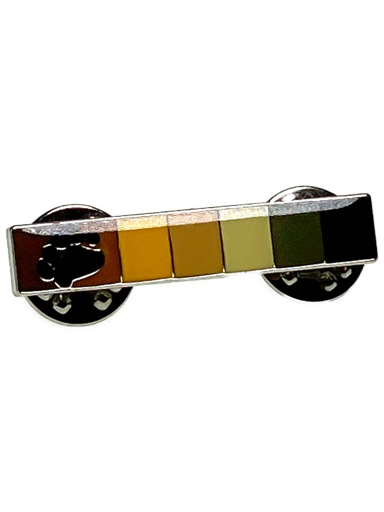 Bear Pride Anstecker Pin lang
