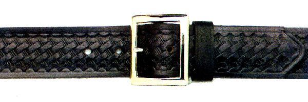 JAY PEE Hosengürtel basketweave - silberfarbene Schließe - 30
