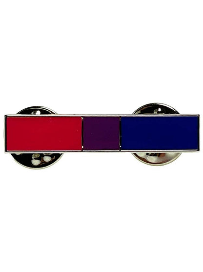 Bisexuell Flaggen-Anstecker Pin lang