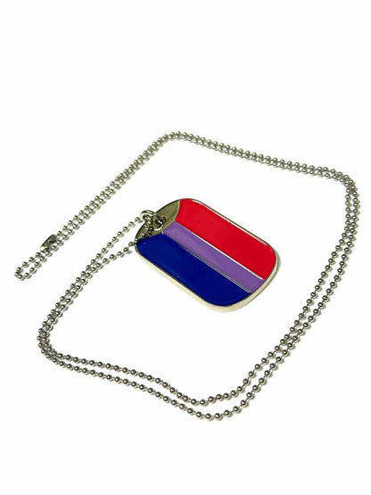 Bisexuell DOG TAG an Kette