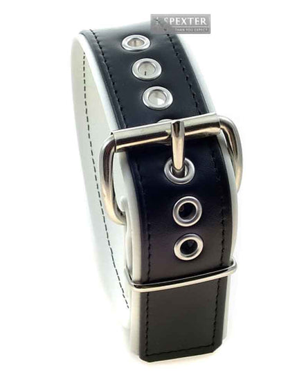 Bizeps-Band Oberarmband mit Schließe - weiße Paspel