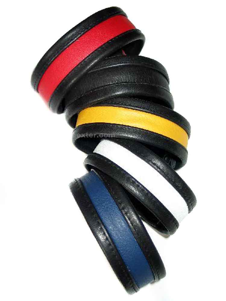 Bizeps-Band Oberarmband - Druckknöpfe ROT