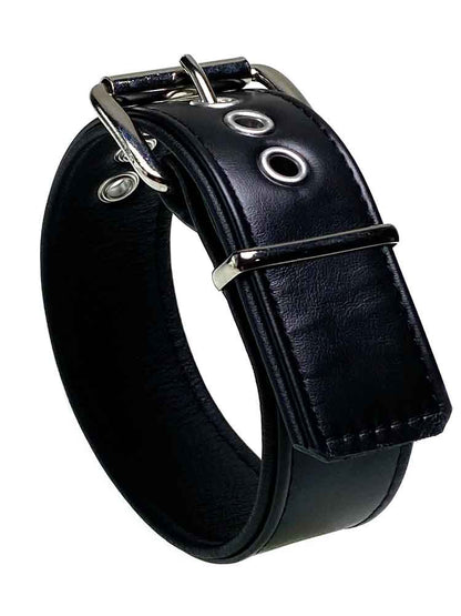 Bizeps-Band Oberarmband mit Schließe - schwarze Paspel