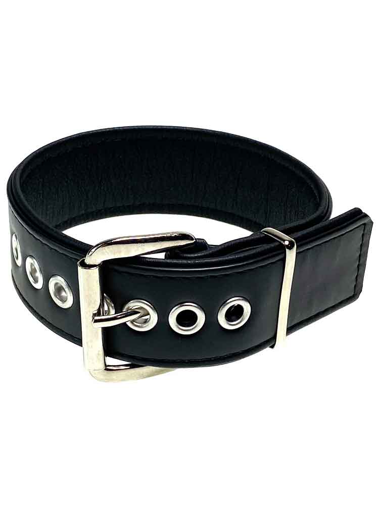 Bizeps-Band Oberarmband mit Schließe - schwarze Paspel