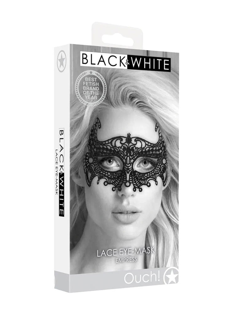 OUCH Black&White Augenmaske Modell Empress