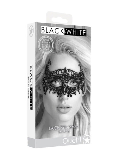 OUCH Black&White Augenmaske Modell Empress