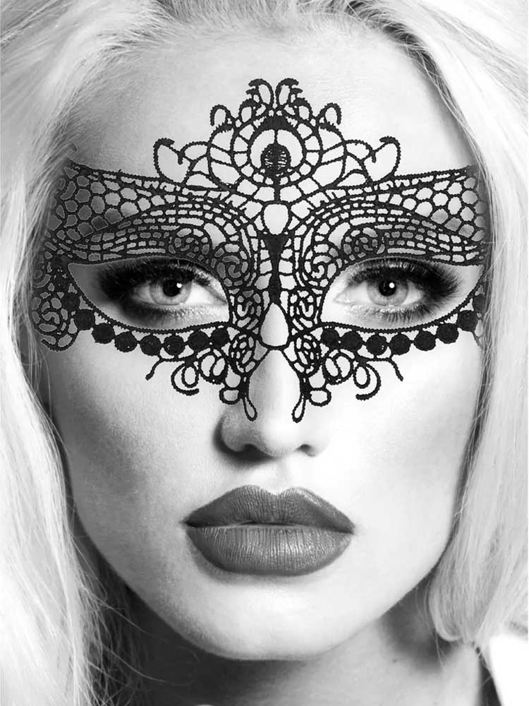 OUCH Black&White Augenmaske Modell Queen