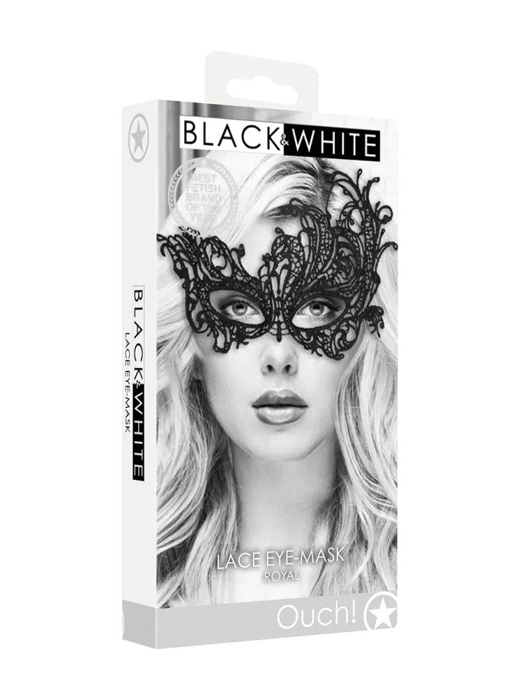OUCH Black&White Augenmaske Modell Royal