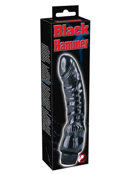 BLACK HAMMER Action-Vibrator schwarz