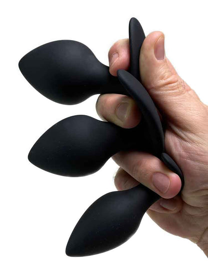 BLACK VELVET ANAL TRAINER SET