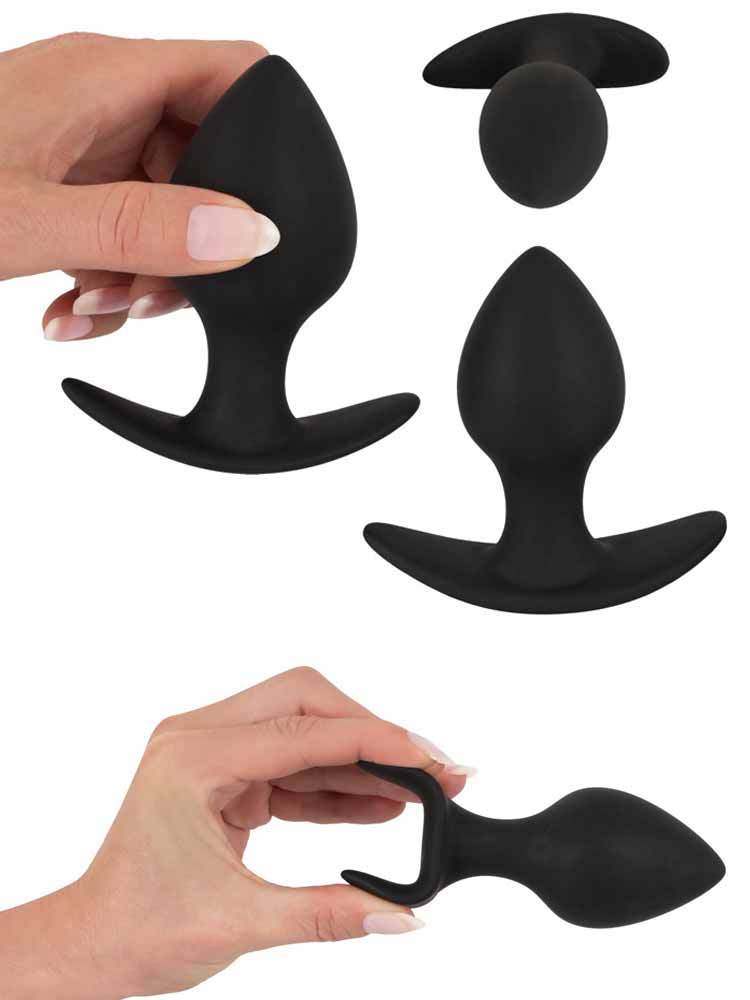 BLACK VELVET ANAL TRAINER SET