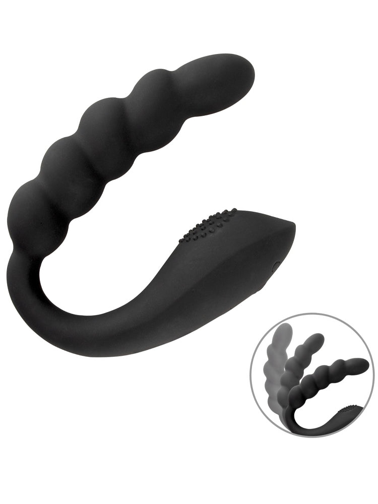 BLACK VELVET Bendable Dual Stimulator - UNISEX