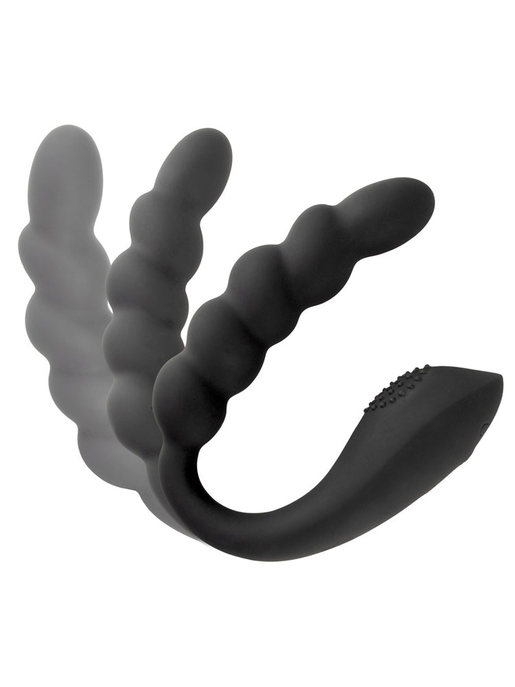 BLACK VELVET Bendable Dual Stimulator - UNISEX