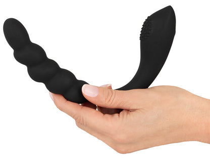BLACK VELVET Bendable Dual Stimulator - UNISEX