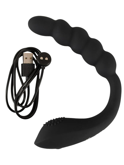 BLACK VELVET Bendable Dual Stimulator - UNISEX