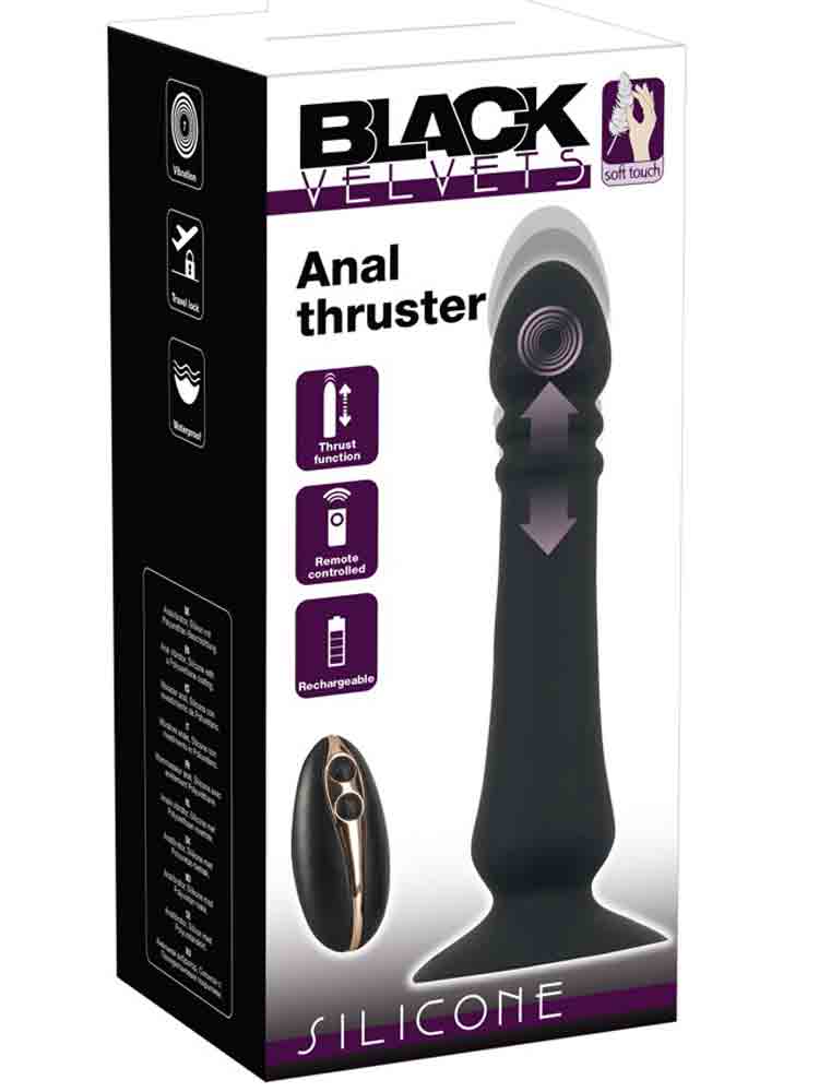 BLACK VELVETS ANAL THRUSTER PLUG