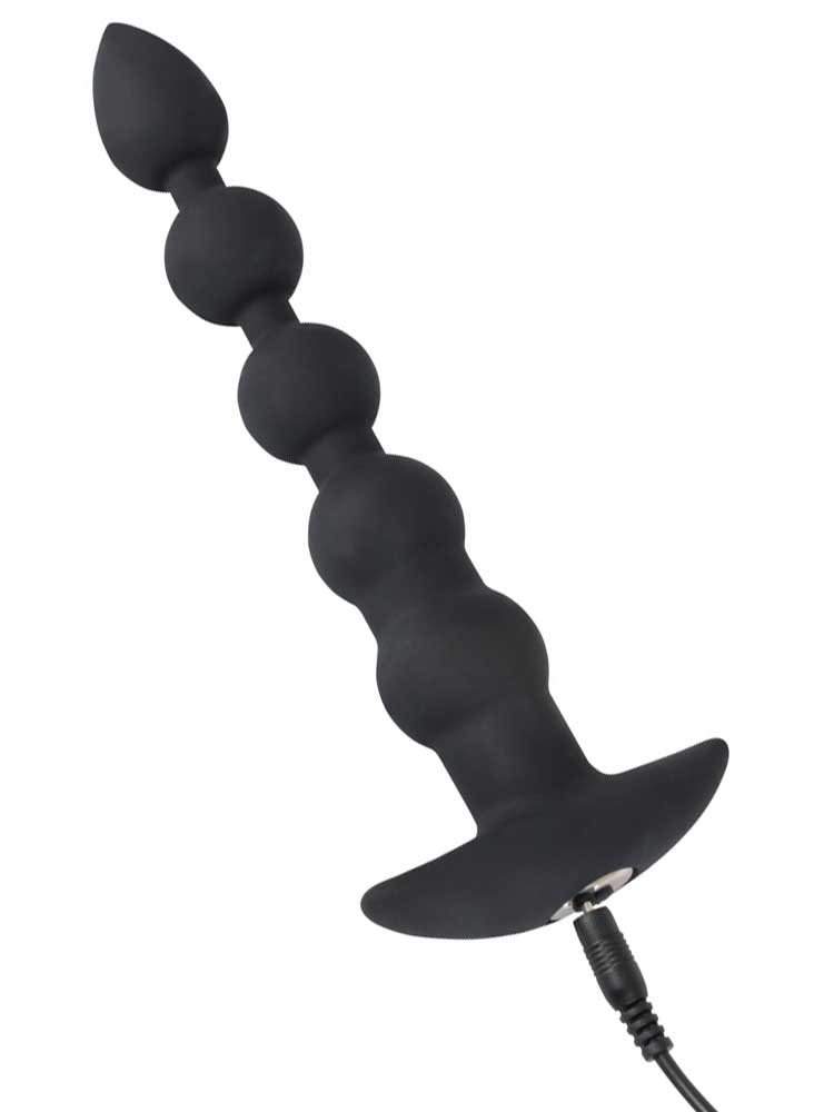 Black Velvets Vibrations Perlen-Plug