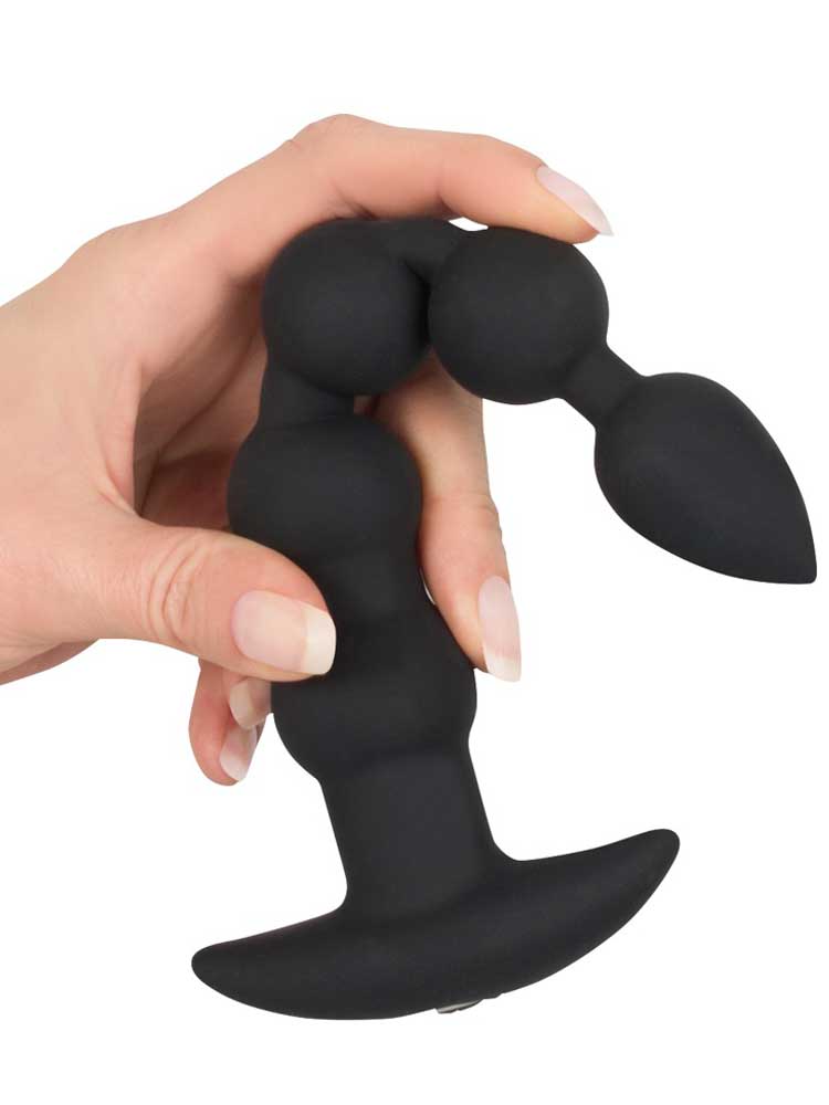 Black Velvets Vibrations Perlen-Plug