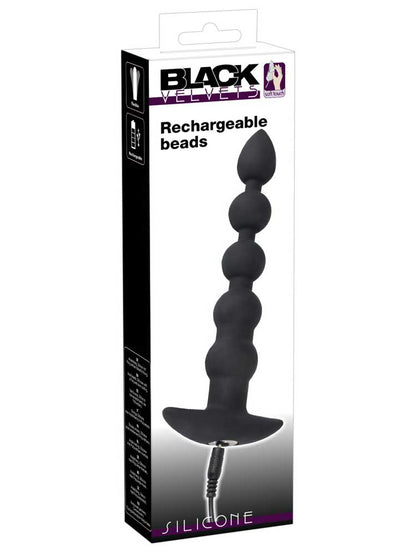 Black Velvets Vibrations Perlen-Plug
