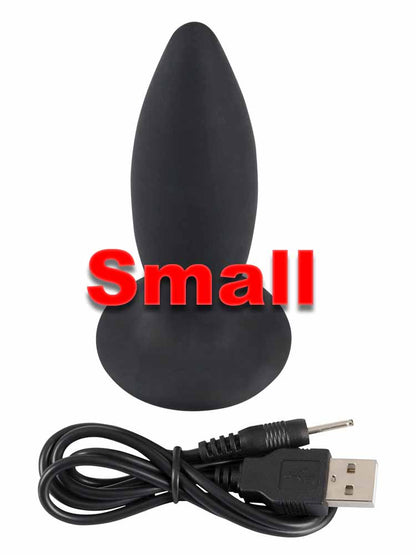 Black Velvets Vibrations Plug - small
