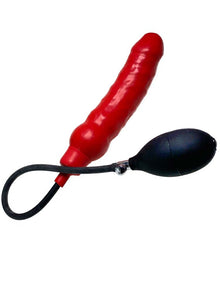 Blow-Up Dildo Größe L - rot + Schaumkern