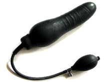 Blow-Up Dildo Größe XL - schwarz + Schaumkern