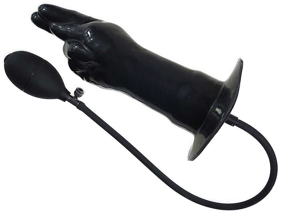 Blow-Up Fist-Hand mit Finger + Kern