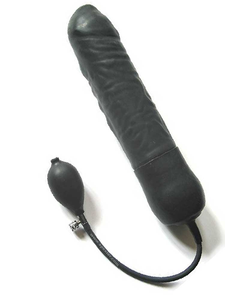 Blow-Up Dildo GARGANTULA - 33cm schwarz + Schaumkern