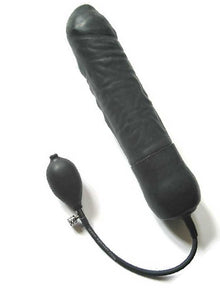 Blow-Up Dildo GARGANTULA - 33cm schwarz + Schaumkern