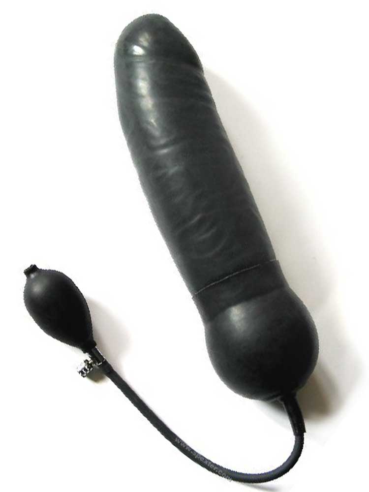 Blow-Up Dildo GARGANTULA - 33cm schwarz + Schaumkern