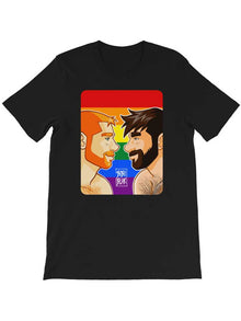 BOBO BEAR T-Shirt - Adam & Ben likes Gay Pride