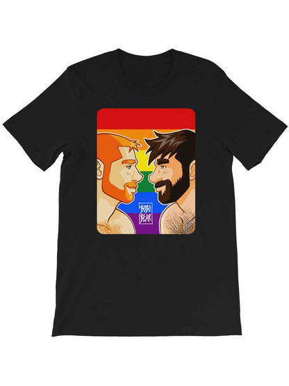 BOBO BEAR T-Shirt - Adam & Ben likes Gay Pride