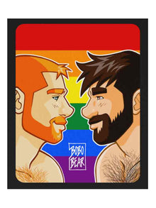 BOBO BEAR T-Shirt - Adam & Ben likes Gay Pride