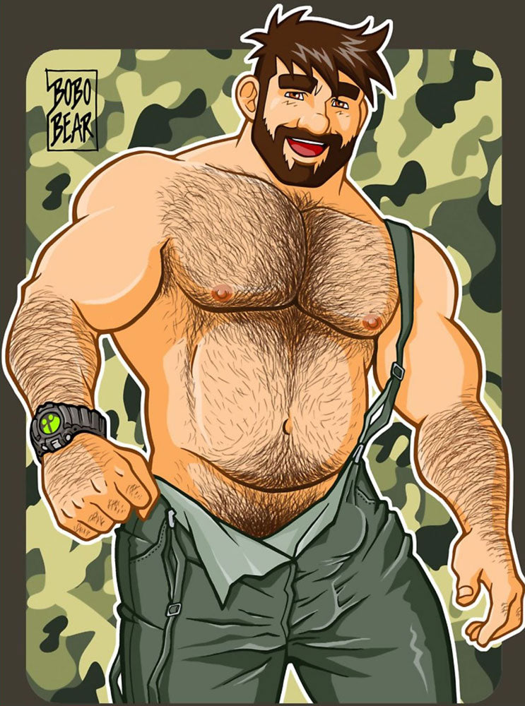 BOBO BEAR T-Shirt - Adam likes dungarees